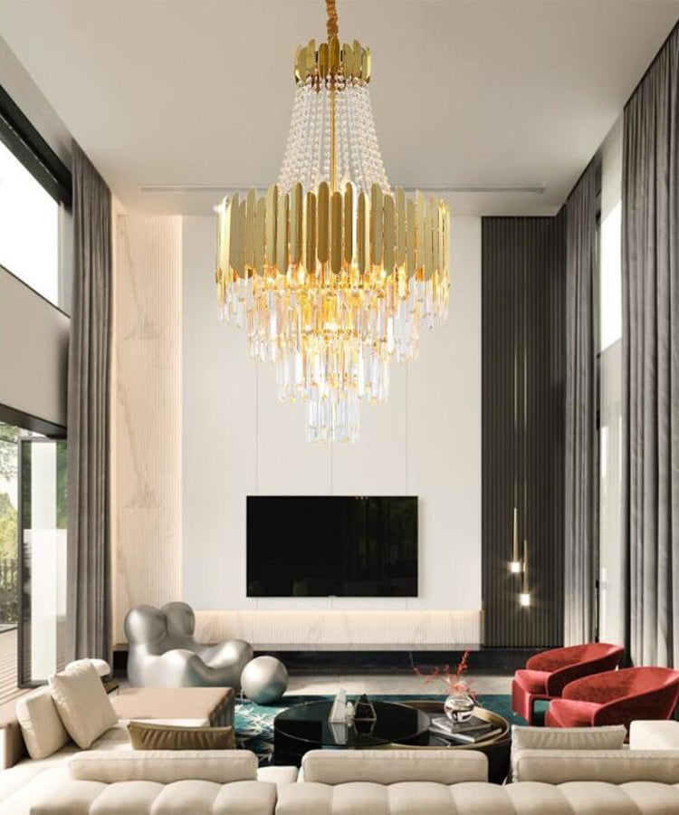 Housegent Kubica Crystal Chandelier