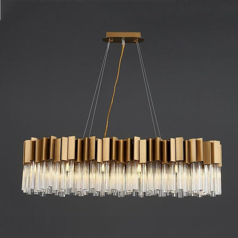 Housegent Kubica Oval Crystal Chandelier