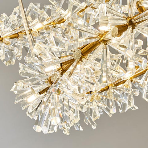 Housegent Kylia Long Crystal Chandelier