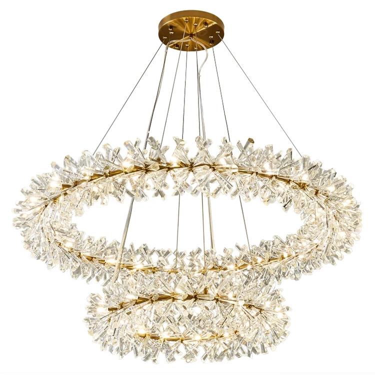 Housegent Kylia Ring Crystal Chandelier