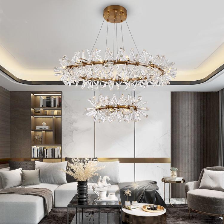 Housegent Kylia Ring Crystal Chandelier