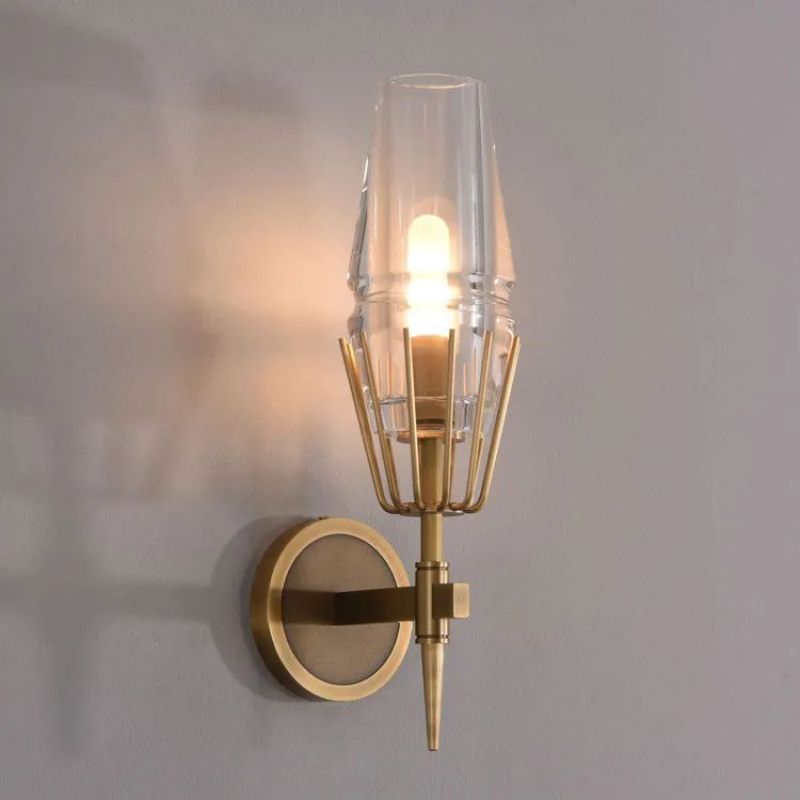 Kama Crystal Wall Sconce