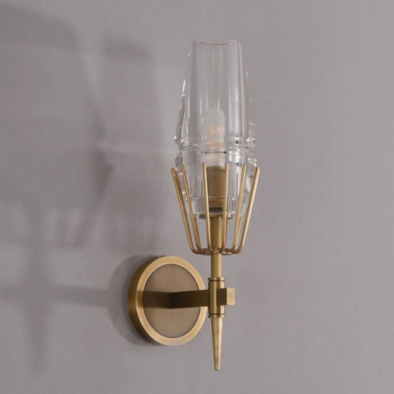 Kama Crystal Wall Sconce