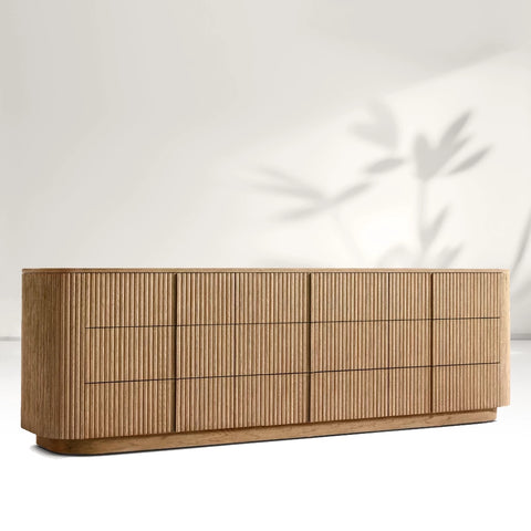 Katrina Modern Stone 9-Drawer Dresser