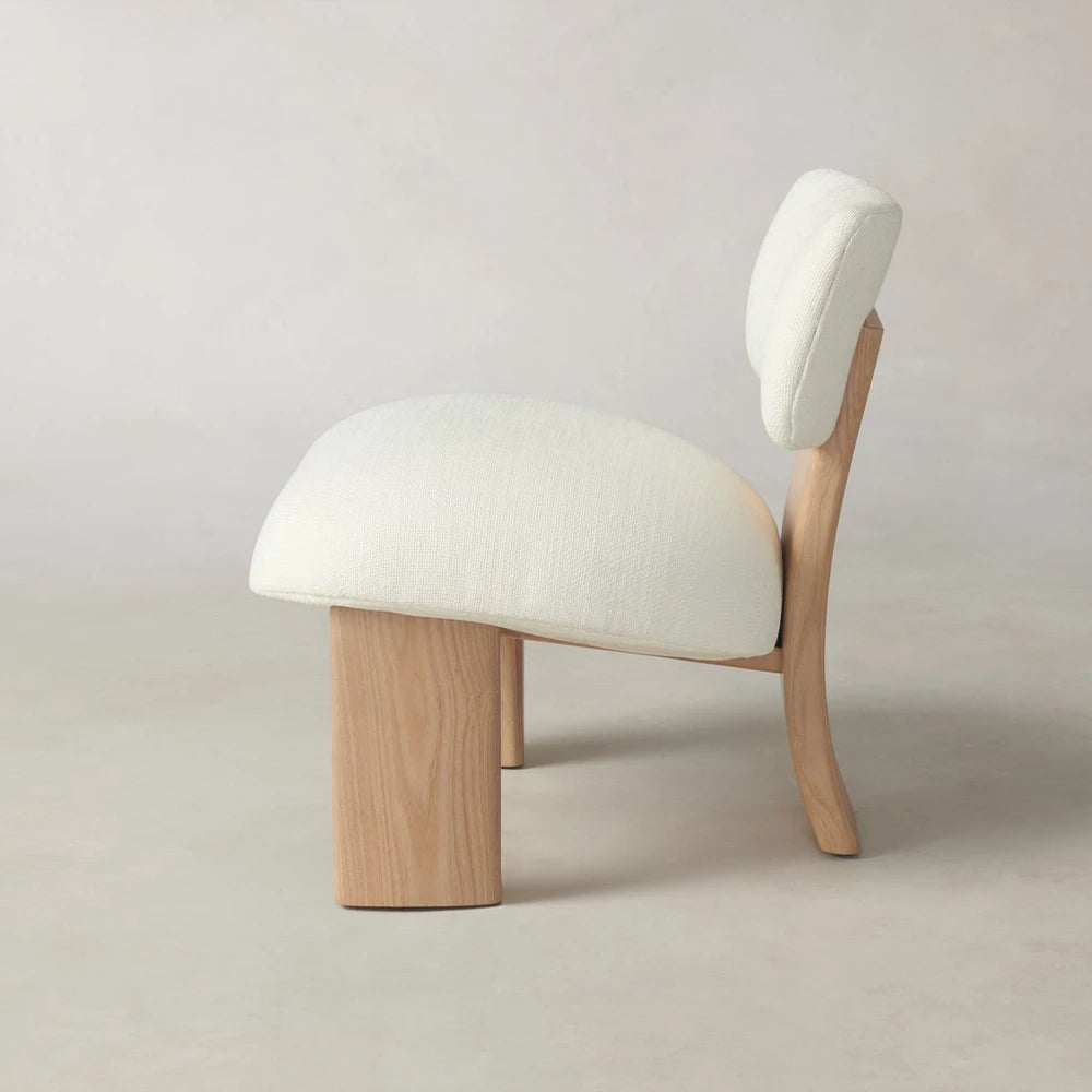 Kenmat Chair - Performance Textured Tweed Snow