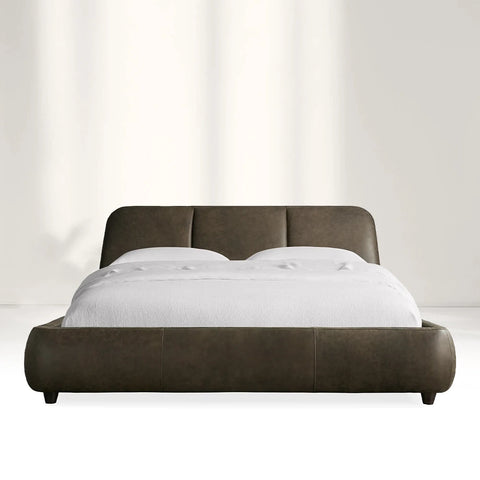 Kinnan Leather Bed