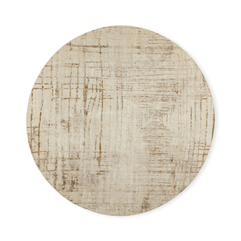 Leos Hand-Knotted Round Rug