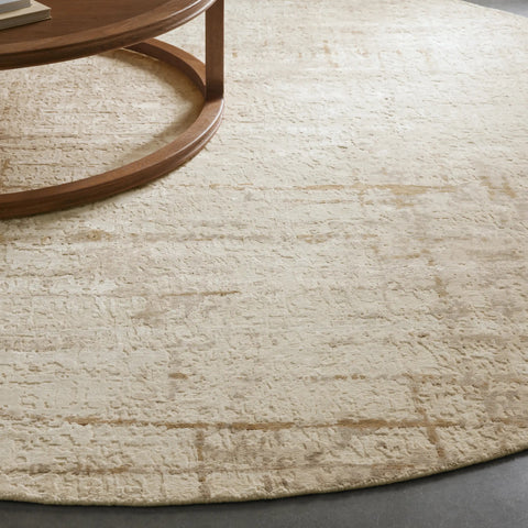 Leos Hand-Knotted Round Rug