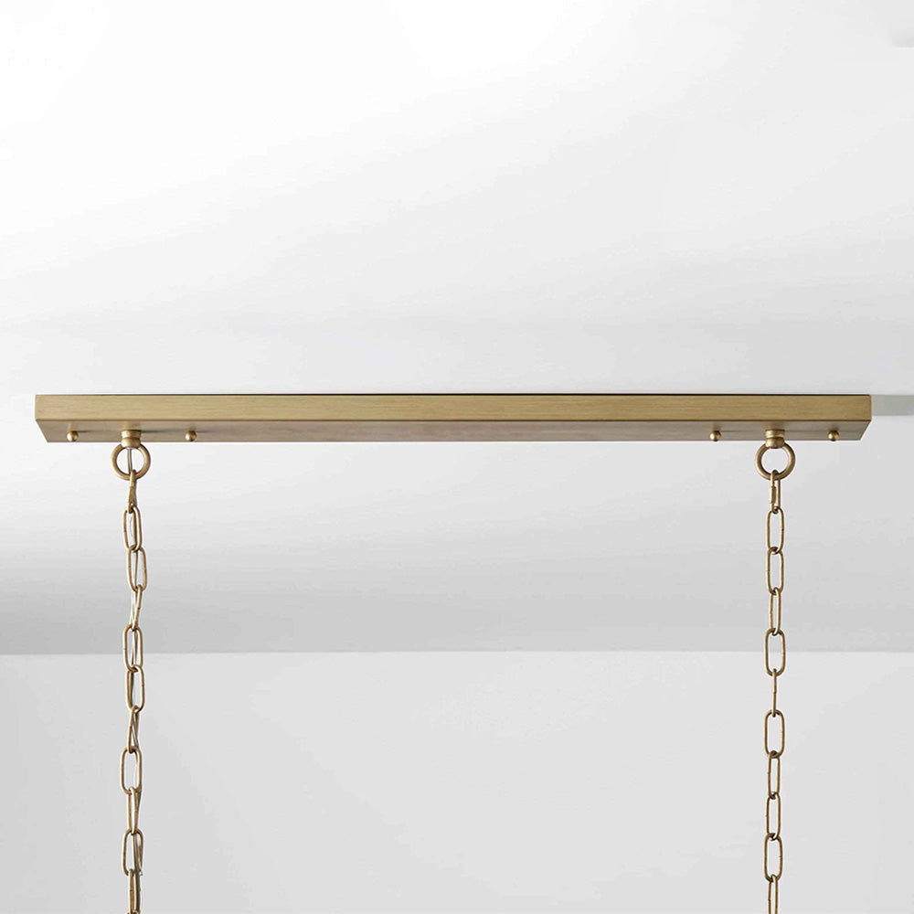 Leyard Tiered Rectangular Chandelier