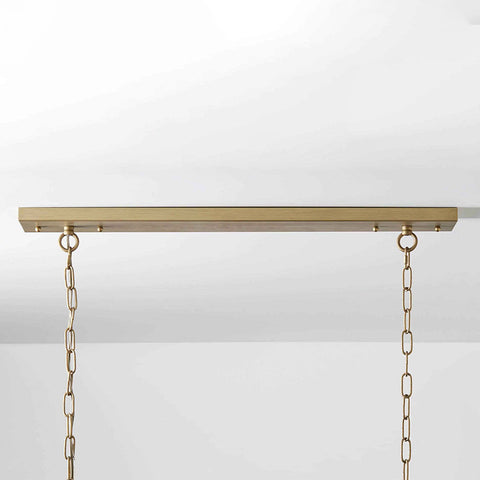 Leyard Tiered Rectangular Chandelier