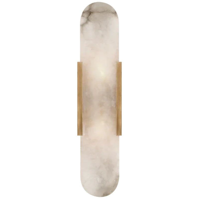 Lowell Melange Elongated Alabaster Wall Sconce 20''