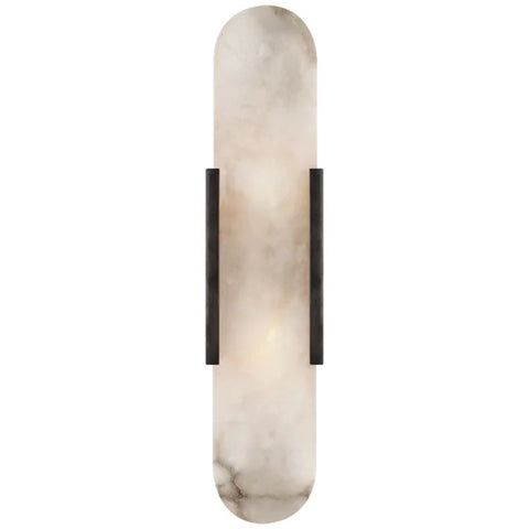 Lowell Melange Elongated Alabaster Wall Sconce 20''