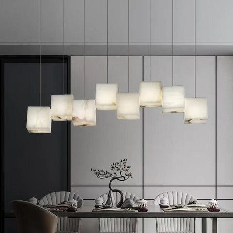 Alabaster Box Chandelier - Vakkerlight