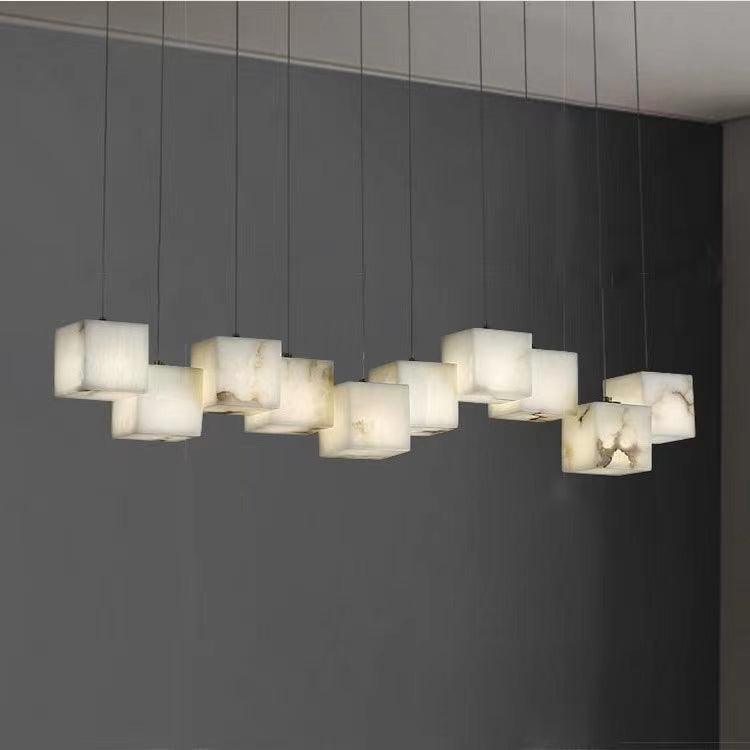 Alabaster Box Chandelier - Vakkerlight