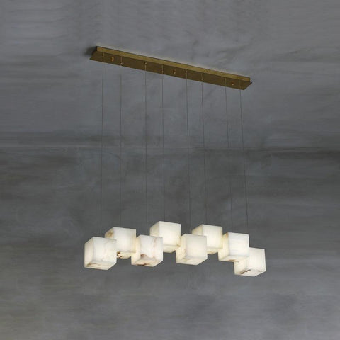 Alabaster Box Chandelier - Vakkerlight