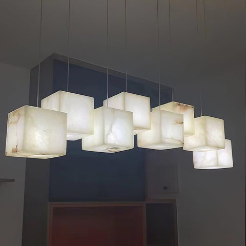 Alabaster Box Chandelier - Vakkerlight