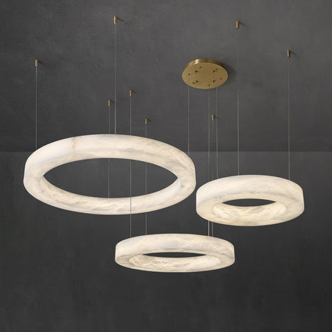 Marika Alabaster Chandelier - Vakkerlight