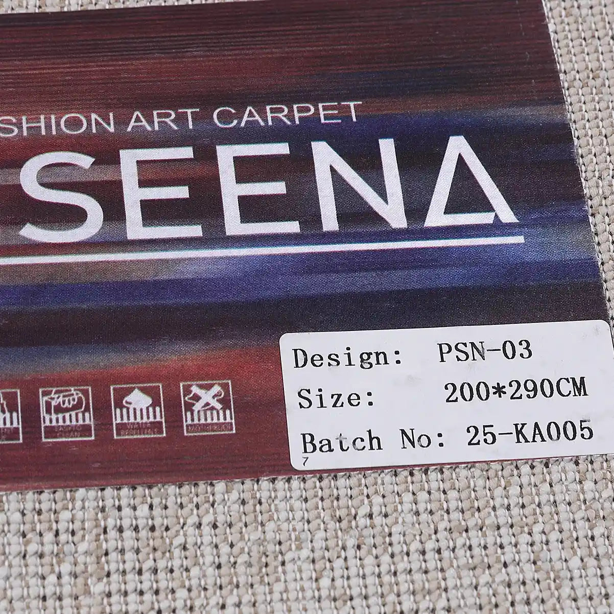 Meilade Soft Fragment Modern Living Area Rug