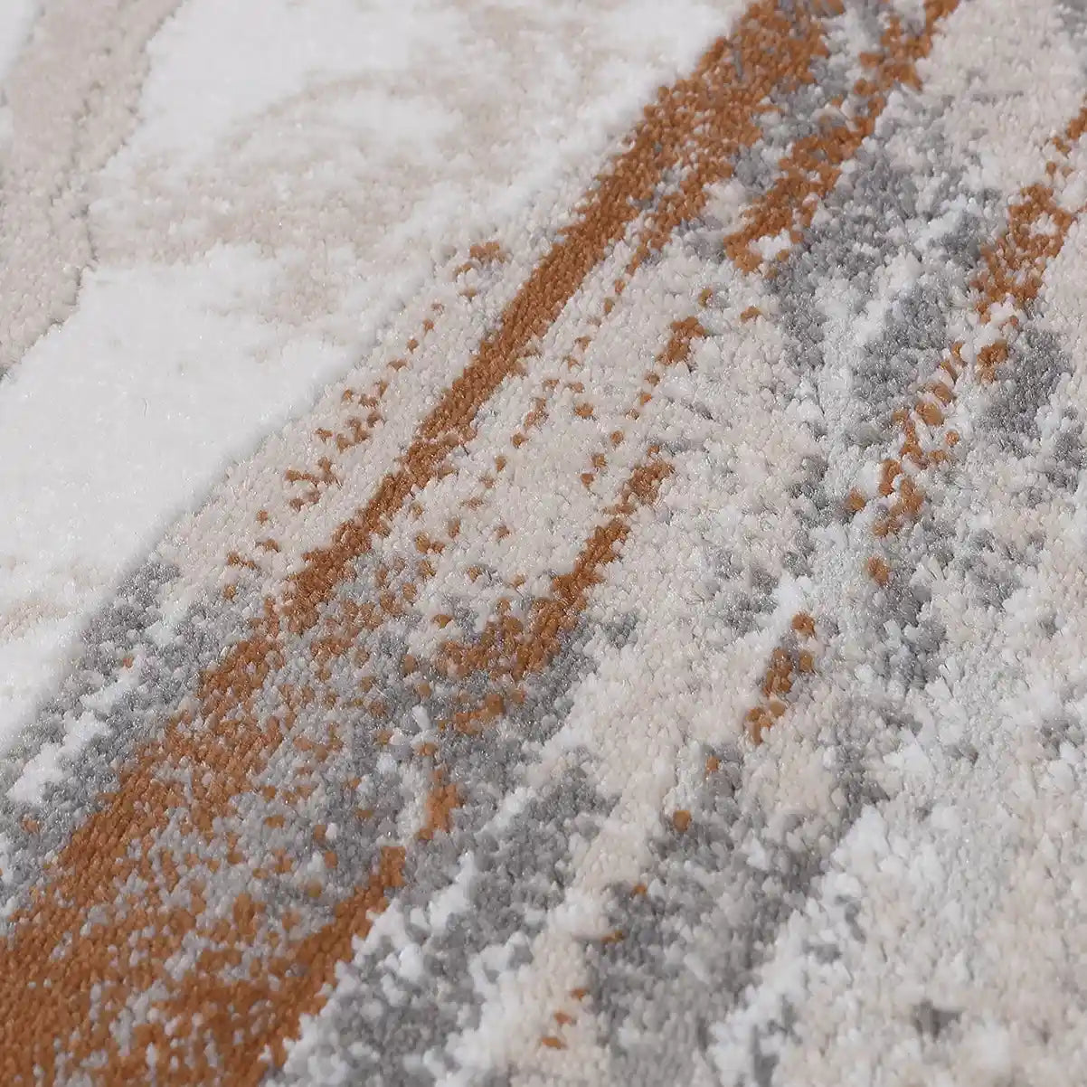 Meilade Stone Vein Abstract Neutral Area Rug