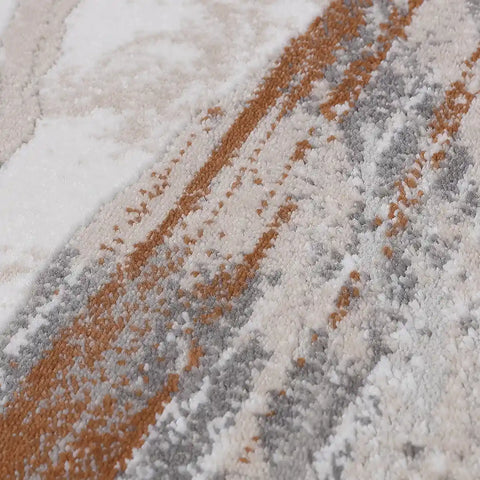 Meilade Stone Vein Abstract Neutral Area Rug