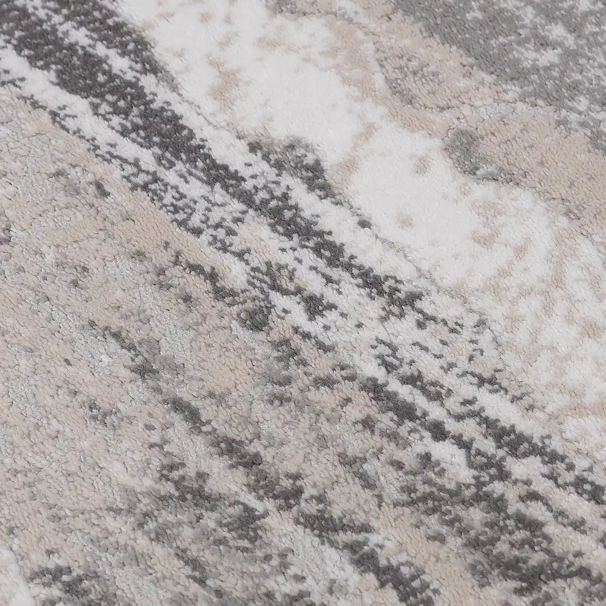 Meilade Stone Vein Abstract Neutral Area Rug