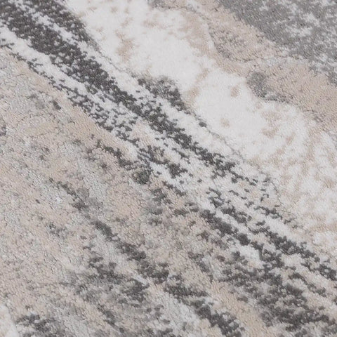 Meilade Stone Vein Abstract Neutral Area Rug