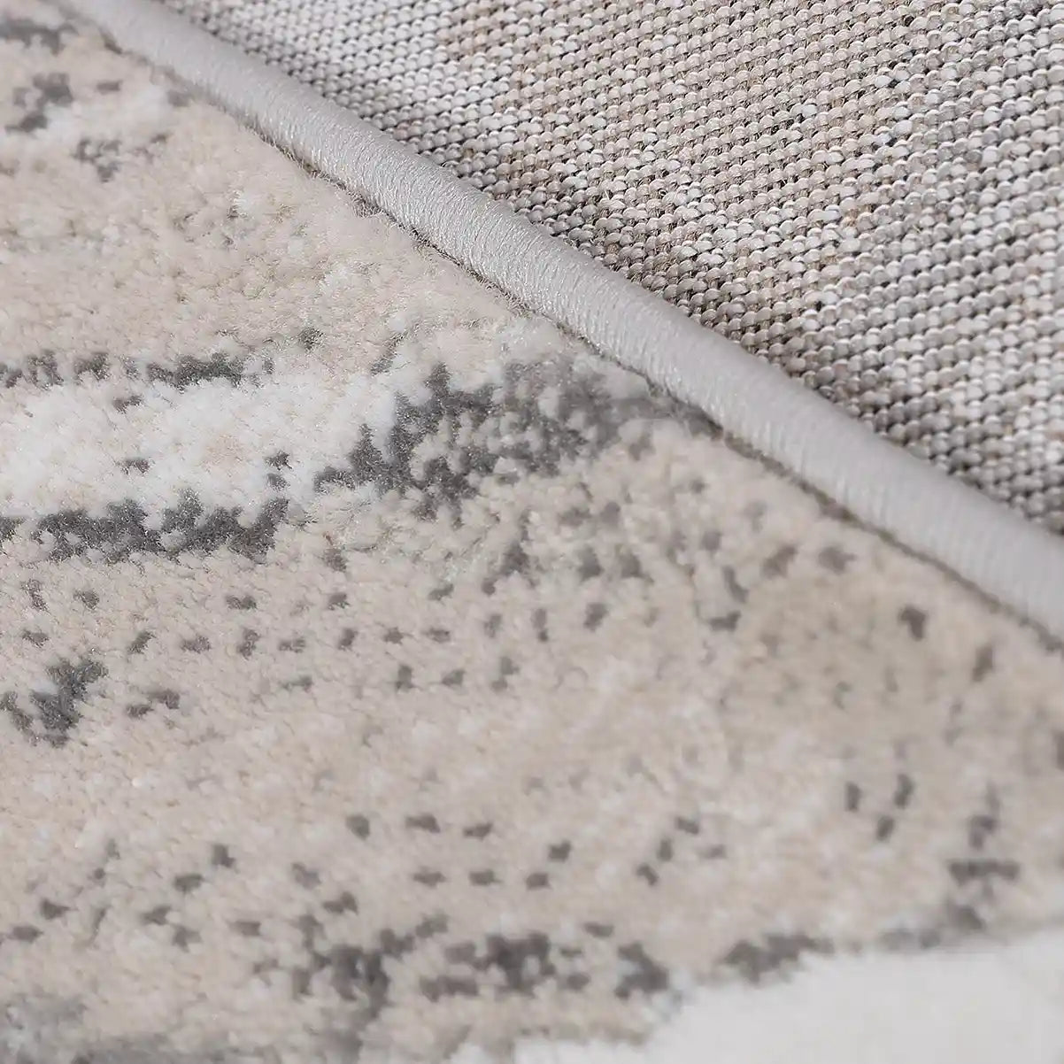 Meilade Stone Vein Abstract Neutral Area Rug