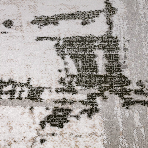 Melard Soft Washed Abstract Neutral Area Rug