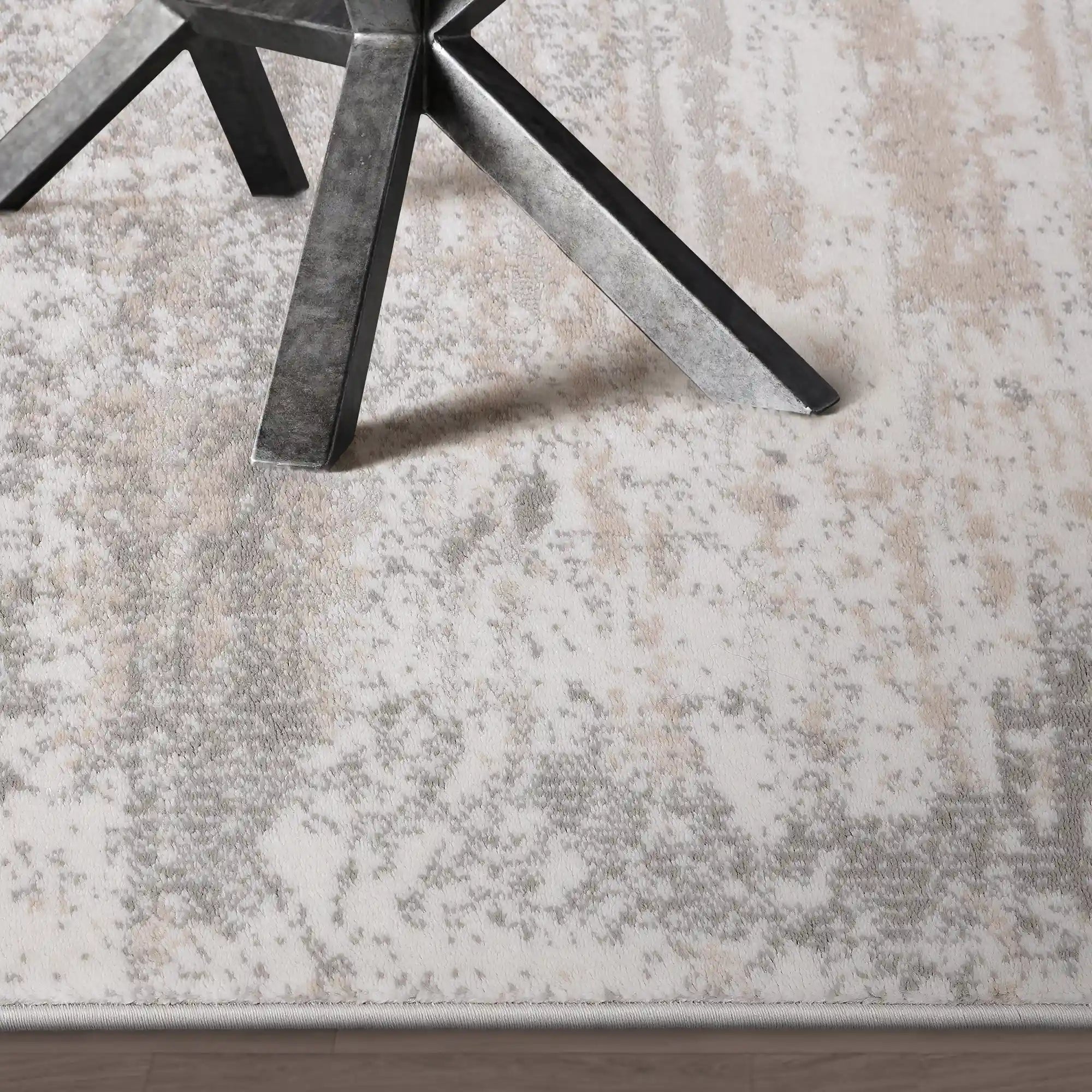 Melard Vertical Block Abstract Textured Area Rug