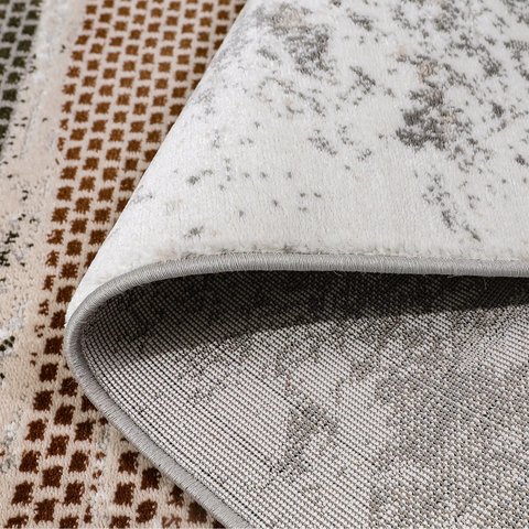 Melard Vertical Block Abstract Textured Area Rug