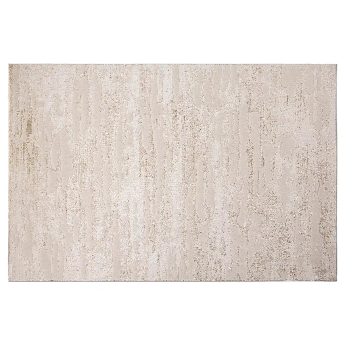 Shanluan Soft Veiled Texture Neutral Area Rug