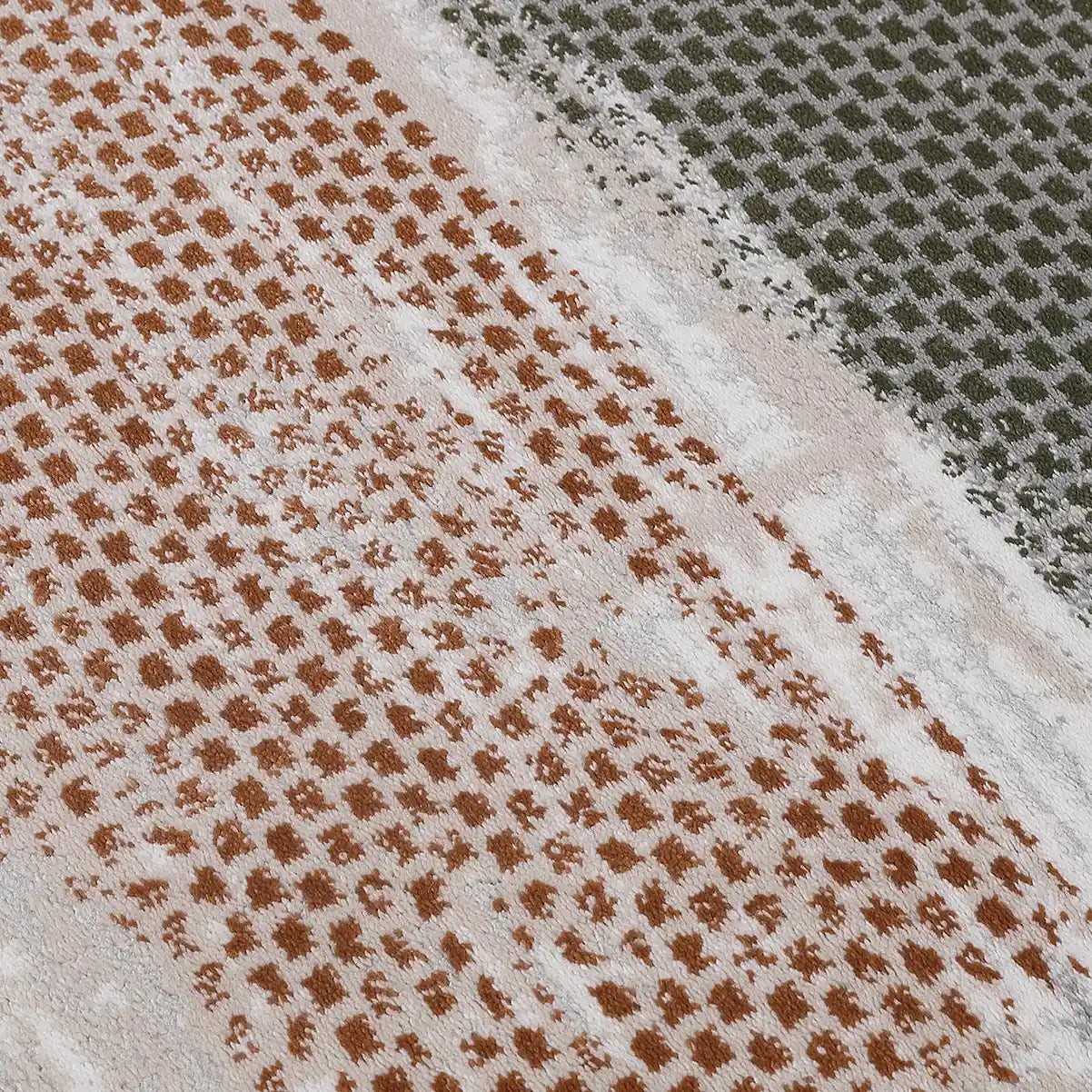 Melard Vertical Block Abstract Textured Area Rug