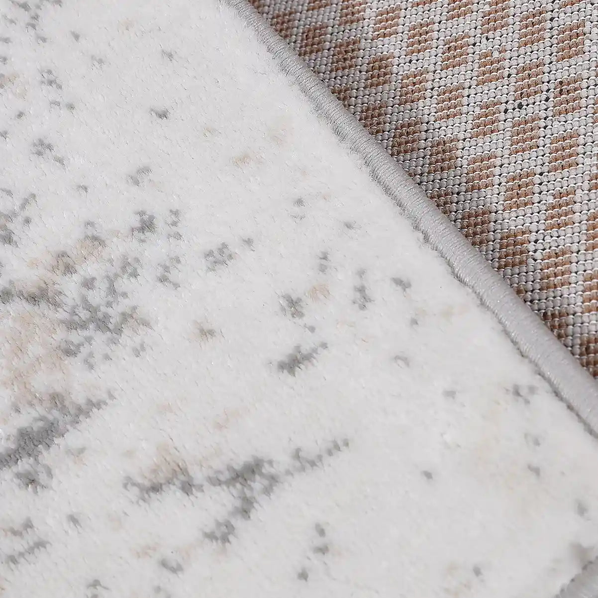 Melard Vertical Block Abstract Textured Area Rug