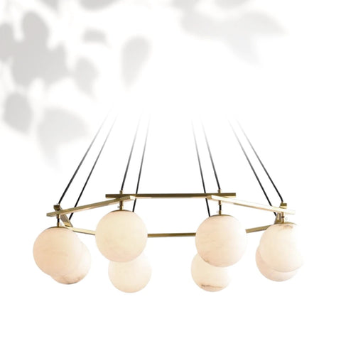 Miira Alabaster Chandelier