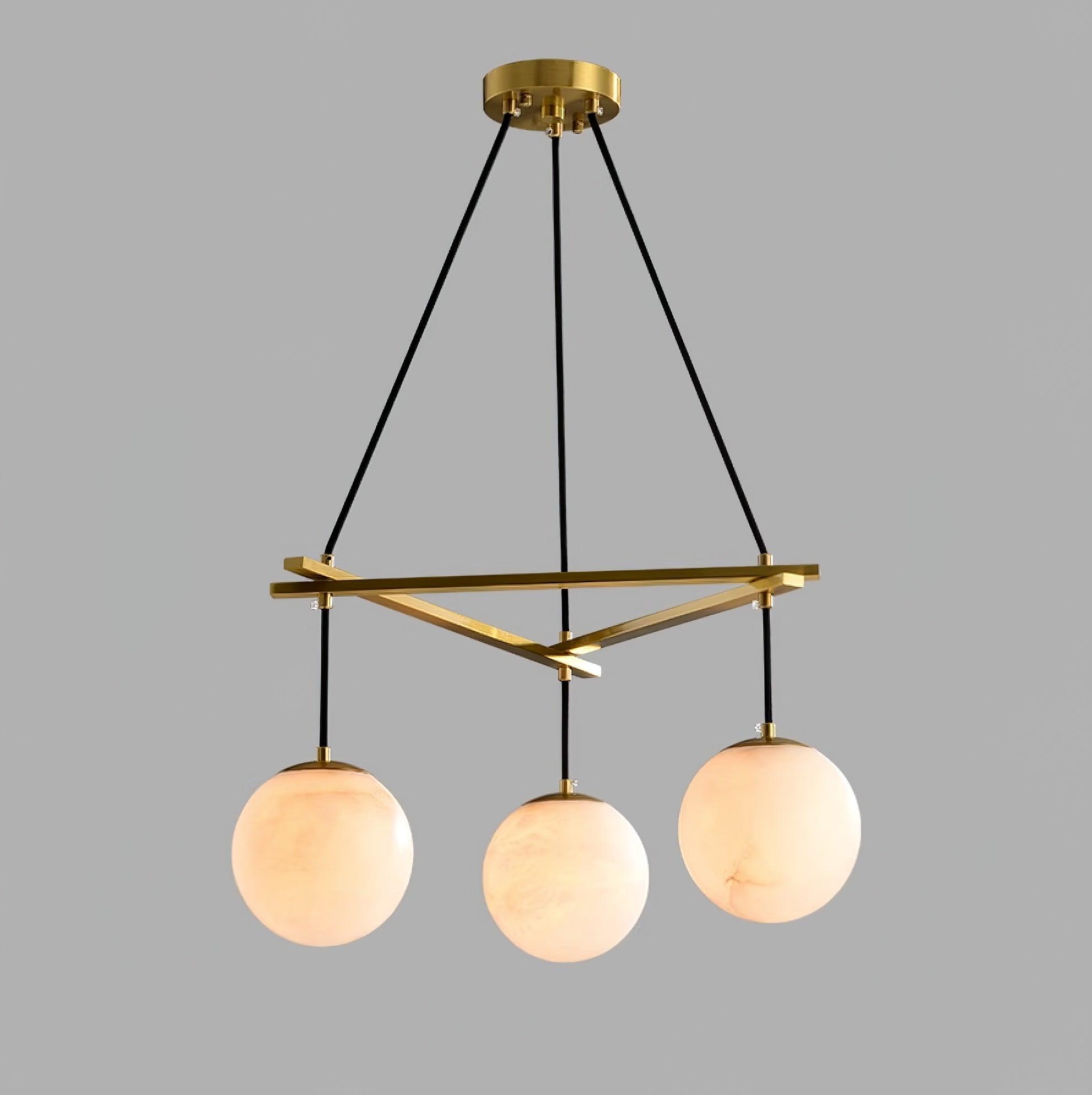 Miira Alabaster Chandelier - Vakkerlight