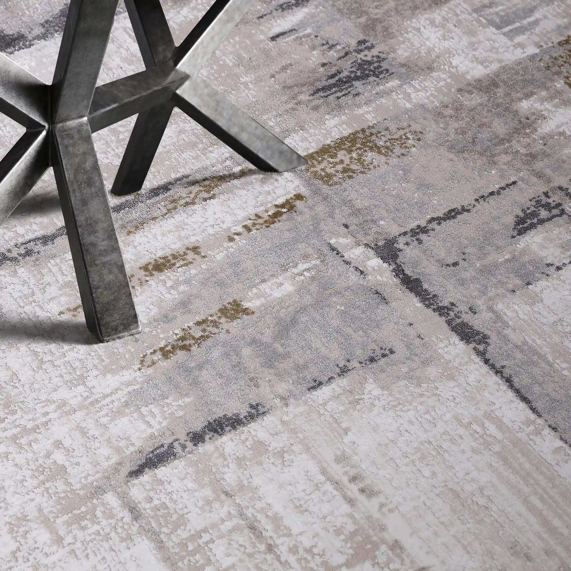 Milano Modern Abstract Neutral Area Rug