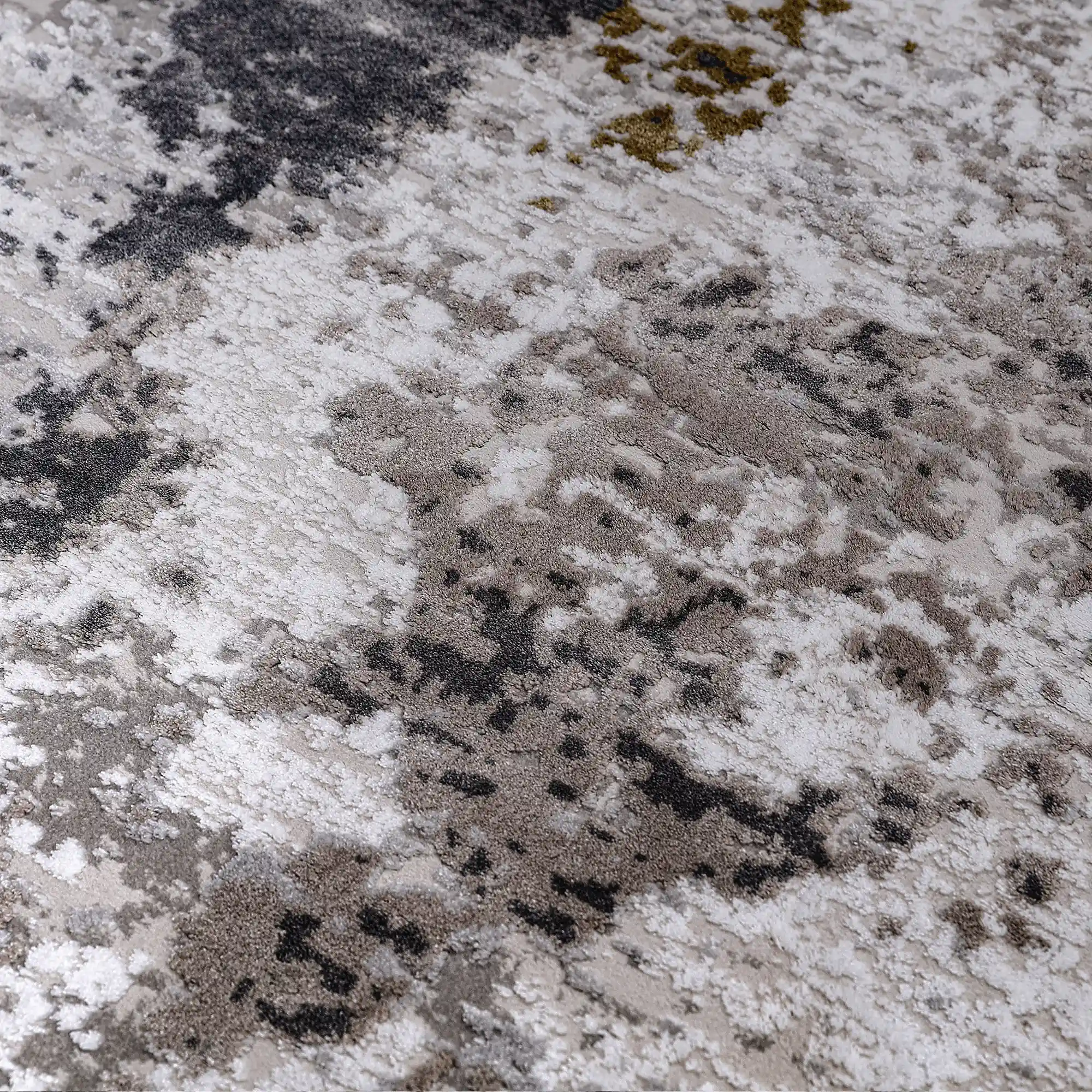 Milano Textured Abstract Neutral Area Rug