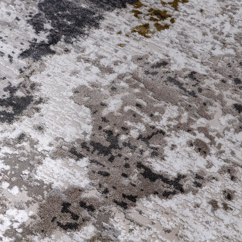 Milano Textured Abstract Neutral Area Rug