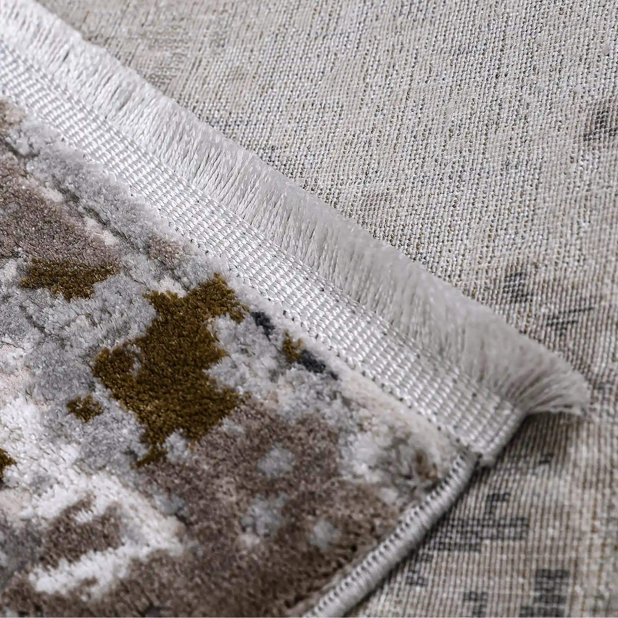 Milano Textured Abstract Neutral Area Rug