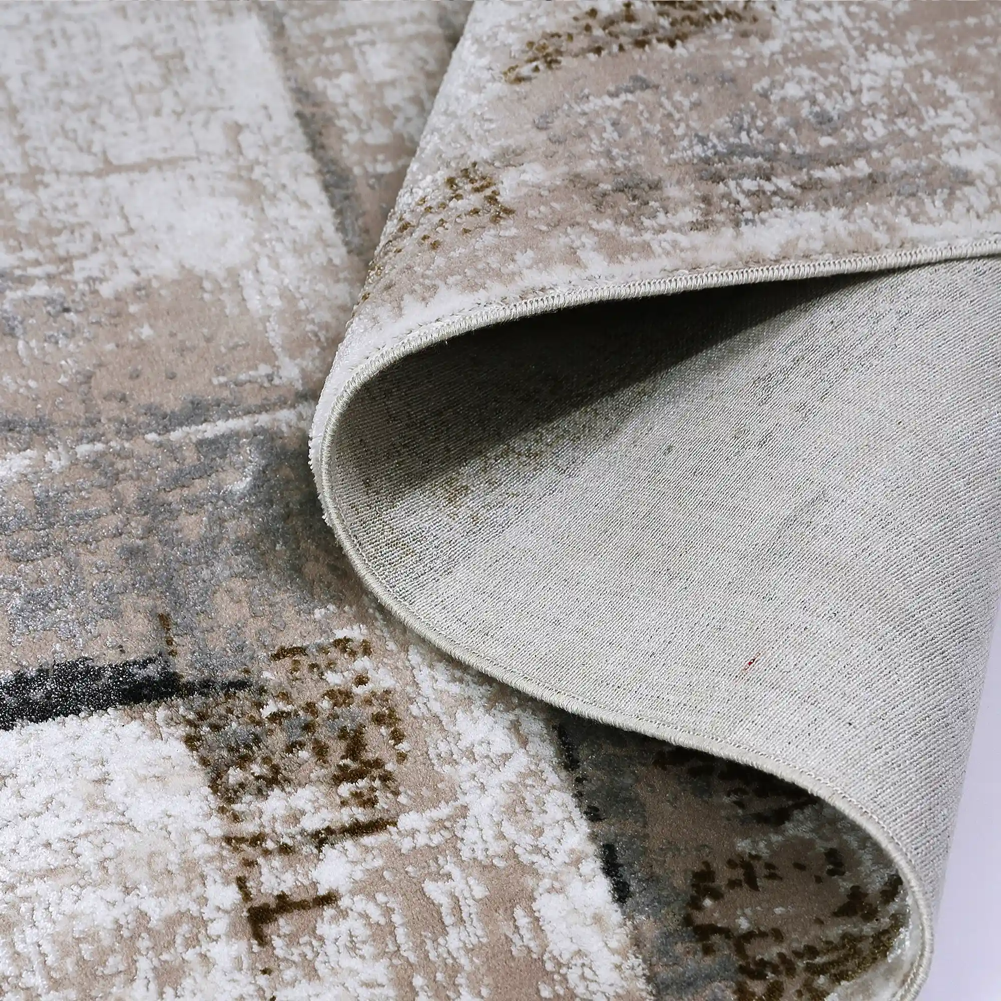 Milano Modern Abstract Neutral Area Rug