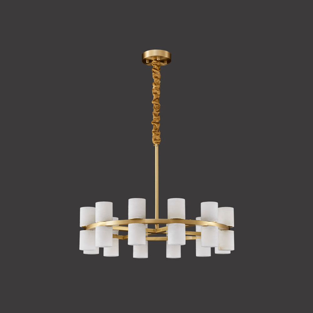 Tabitha Modern Alabaster Chandelier