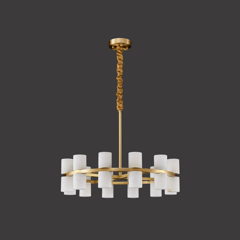 Tabitha Modern Alabaster Chandelier