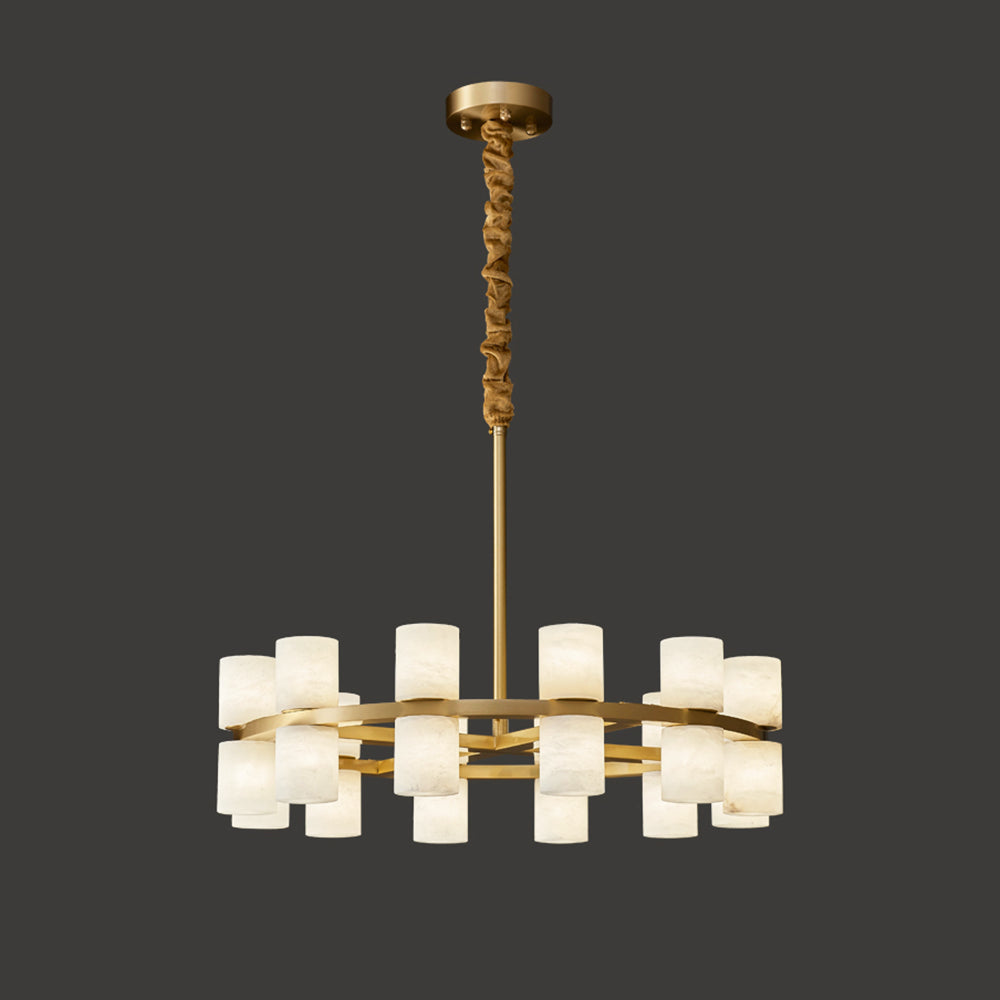 Tabitha Modern Alabaster Chandelier