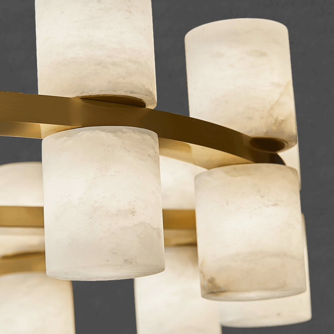 Tabitha Modern Alabaster Chandelier