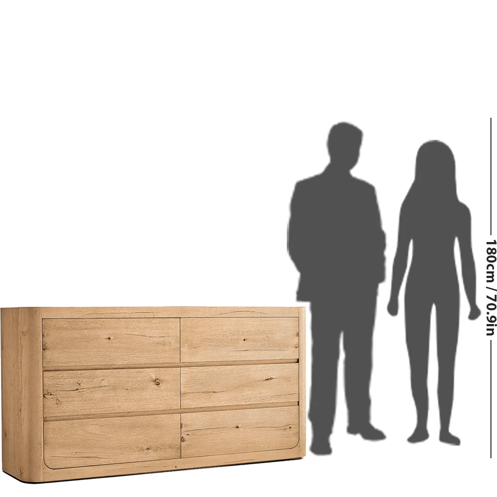 Osla 6-Drawer Dresser