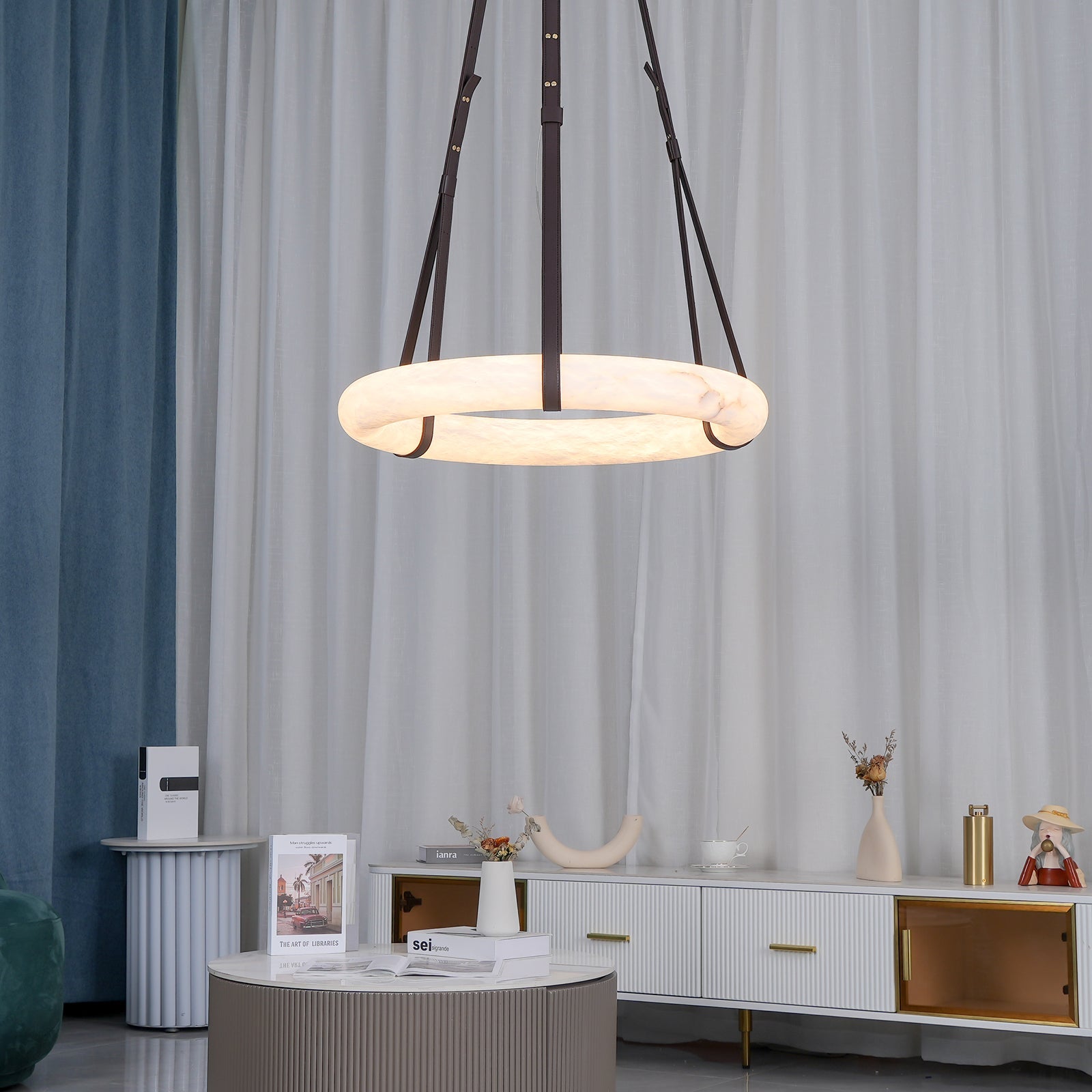 Oslo Pendant Alabaster Light A