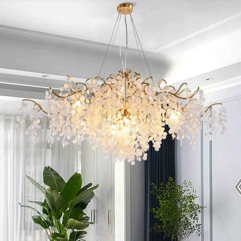 Housegent Luxury Spring Oval Branch Chandelier