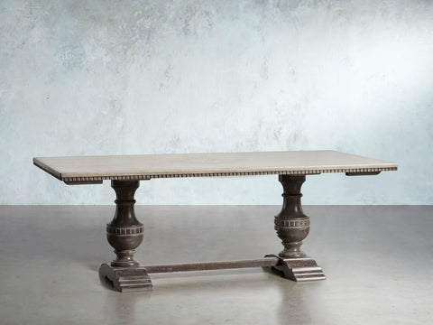 Florence Center Floral Bell'Arte Rectangle Dining Table
