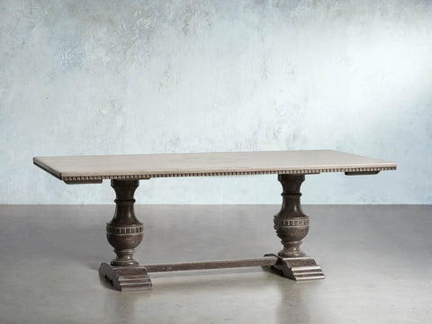 Florence Center Floral Bell'Arte Rectangle Dining Table