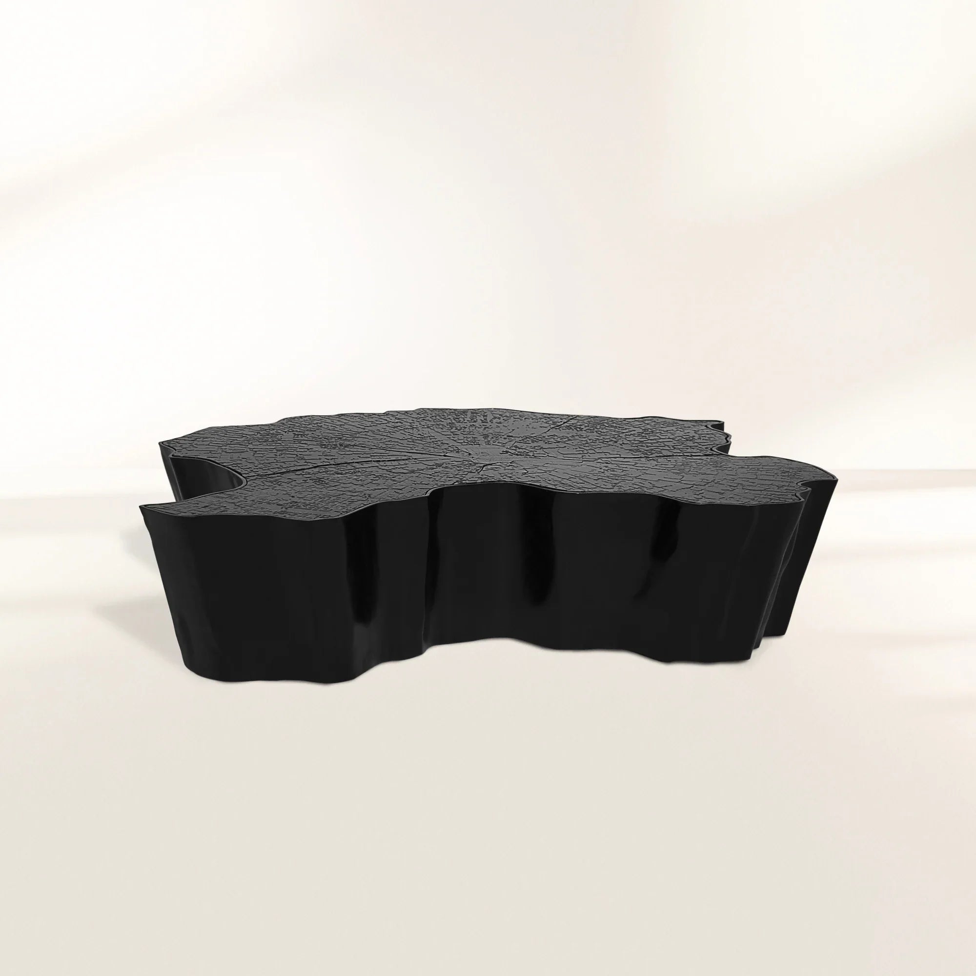 Brass Sculptural Form Coffee Table